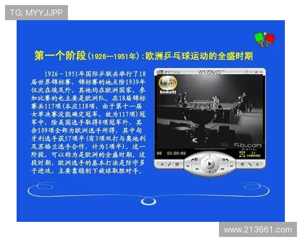 乒乓球运动的起源与发展历程:从娱乐游戏到全球竞技体育的蜕变